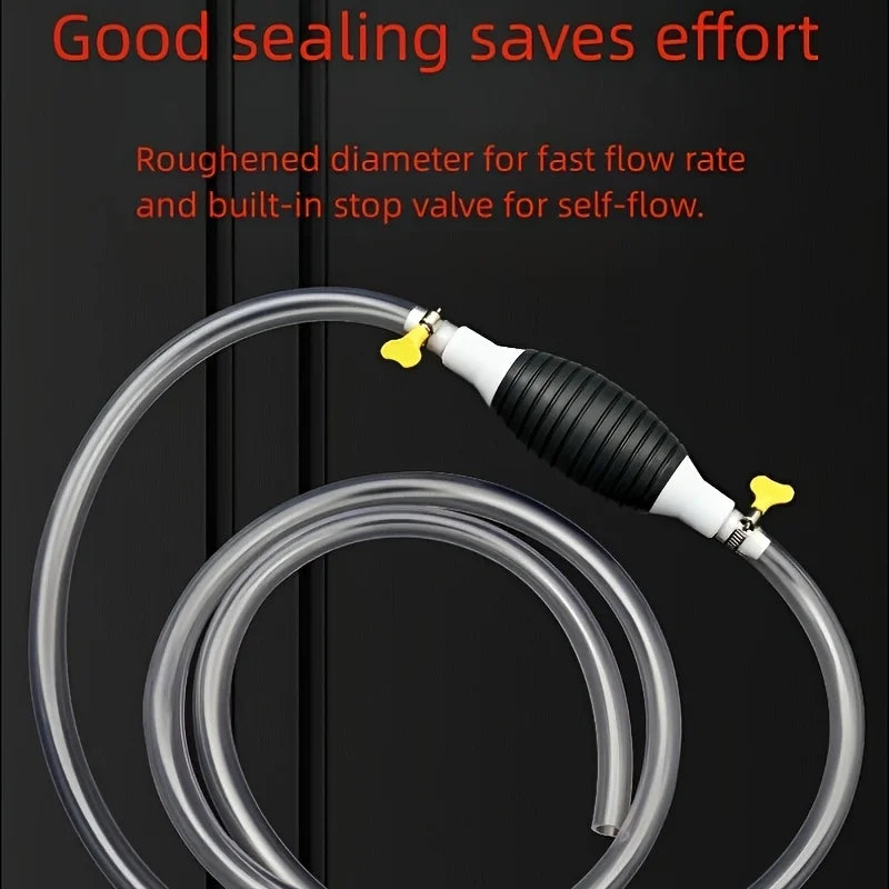 Manual Fuel Extractor Home Extractor Car Fuel Suction Urea Deflector Siphon Suction Hose Emergency Fuel Extractor Pump
