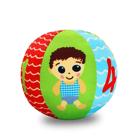 Baby Toy Fun Little Loud Bell Baby Ball Rattles Toy Develop Baby Intelligence Grasping Toy Hand Bell Rattle Toys for Baby Infant